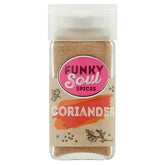 Funky Soul Spices Coriander 32g (Case of 6)  Honesty Sales U.K